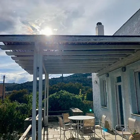 Cycladic Blue Andros Villa Koumari